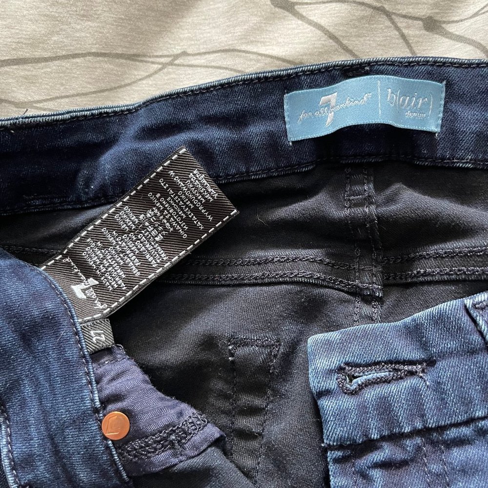 7 For All Mankind Women's Lightweight B(air) Denim 27